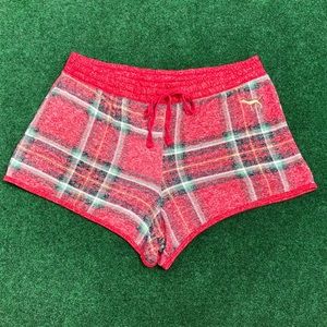 Victoria’s Secret Pink Plaid Sleep Shorts